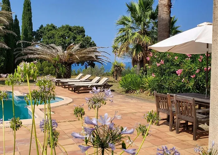 Charming With Pool, Sea And Mountain Views